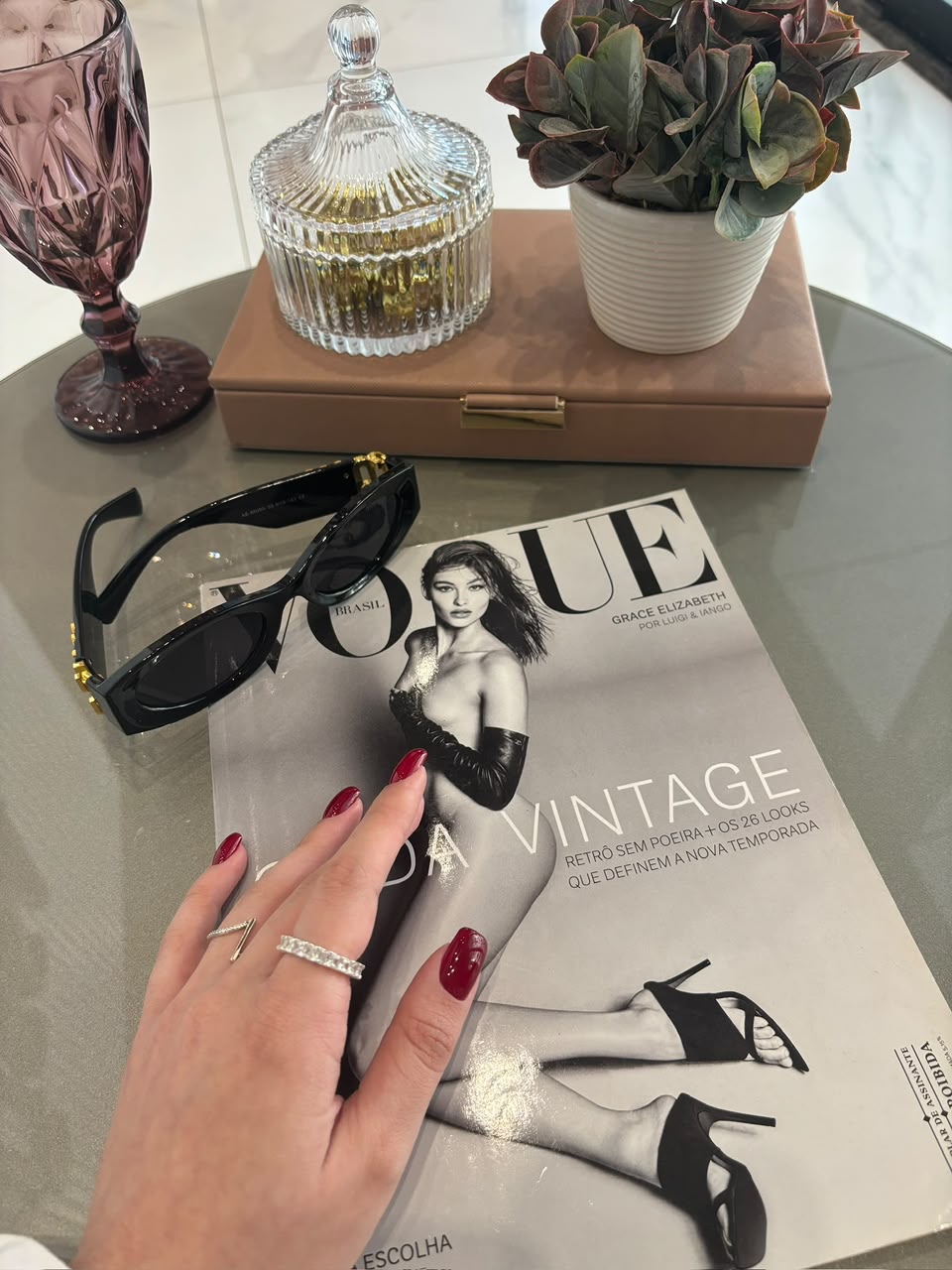 Foto de unhas reais
